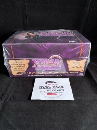 Xena Warrior Princess Card Game Deck Display Box Of 18 40 Card Decks