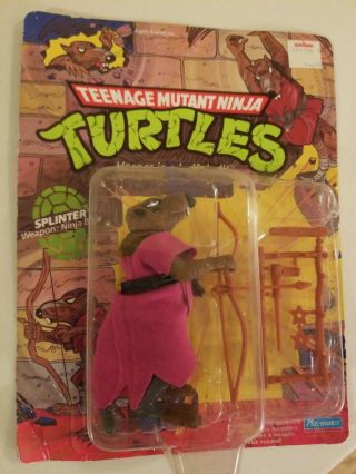 Factory Playmates 1988 Teenage Mutant Ninja Turtles Master Splinter