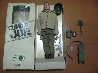 Vintage Japanese 1980 Takara Combat Joe Ww2 Us Soldier Set