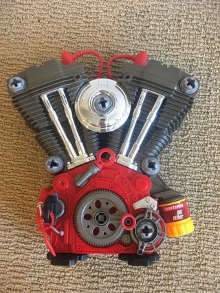 Craftsman Toy Engine With Tools