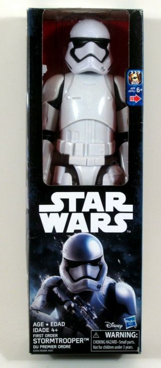 Star Wars The Force Awakens 12 " First Order Stormtrooper Figure Titan Hero Dd
