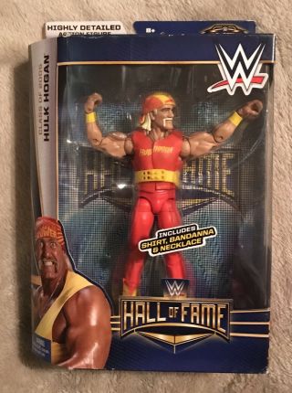 Wwe Mattel Elite Hulk Hogan Hall Of Fame Figure Target Exclusive Hof