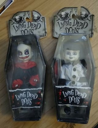 Mezco Mini Living Dead Dolls Schitzo Lottie Coffin Mip