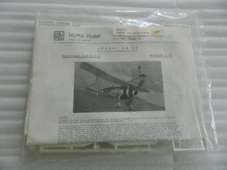 Humma - Modell Arado Ar 68 Plastic Model Kit 1:72 -