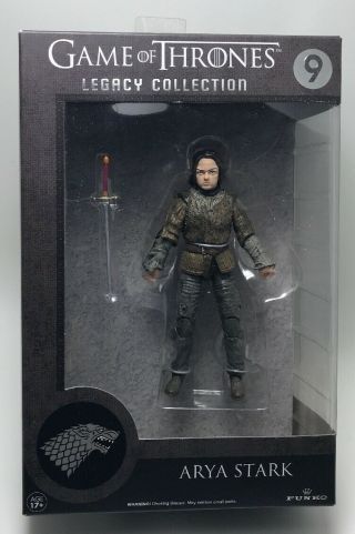Game Of Thrones - Arya Stark Legacy Action Figure By Funko Collectible