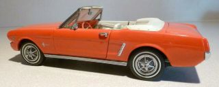 Franklin Precision 1964 1/2 Ford Mustang Convertible 1:24 Diecast Red