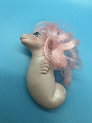 Vintage G1 My Little Pony Pink Baby Sea Pony Sea Horse