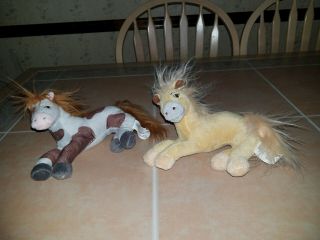 Dreamworks Spirit Riding Boomerang And Chica Linda Horse Plush Toys