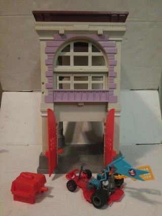 The Real Ghostbusters Fire House Headquarters Vintage Kenner 1987
