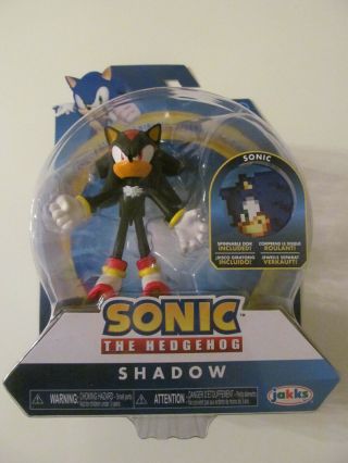 Sonic The Hedgehog - Toy Figure - Shadow - 3.  5 - Inch Figure -