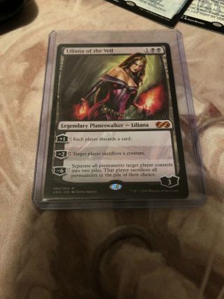 Mtg Liliana Of The Veil Nm Ultimate Masters