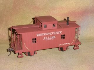 O - Scale 2 - Rail Kit Built Pennsylvania Nd Bobber Caboose 477903