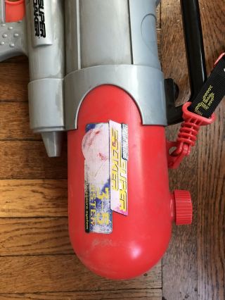 Soaker By Larami Cps 1 - 3 - 5 Squirt Gun W/strap Vintage 2000 Needs Fixing