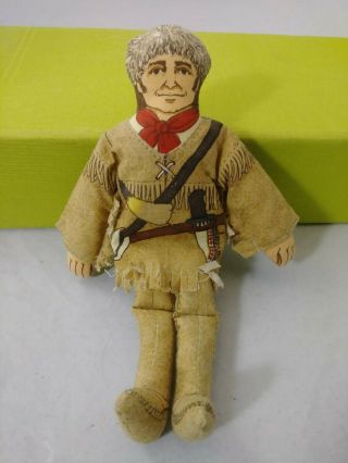 Davy Crockett 7 " Doll Vintage Hallmark 1979