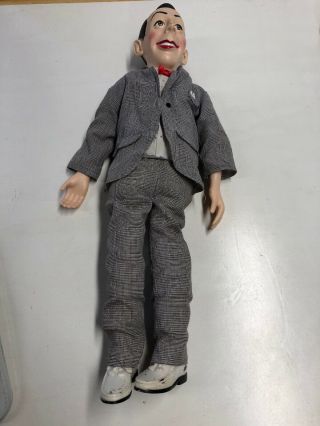 Pee Wee Herman Vintage 1987 Doll 17 " Pull String Toy Collectible H
