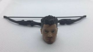 Marvel Legends Hawkeye Head And Bow Target Exclusive Fodder For Ronin Custom