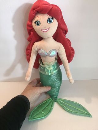 Disney Store Plush Princess Ariel Doll The Little Mermaid