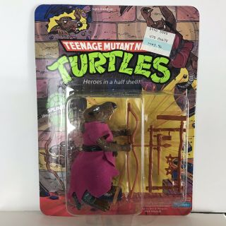 1988 Teenage Mutant Ninja Turtles Splinter In Package Playmates