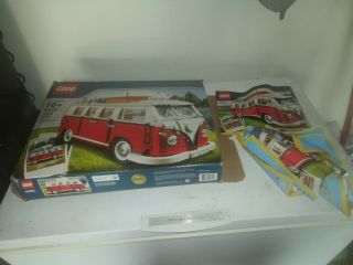 Vintage Lego Creator - Rare - Volkswagon Vw Camper Bus 10220 -