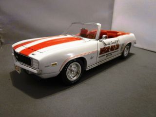 Ertl 1:18 American Muscle 1969 Chevy Camaro Ss Indy 500 Pace Car No Box
