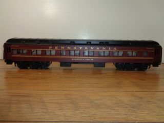 Lionel O Gauge 6 - 39011 Pennsylvania Railroad " Salmon P.  Chase " Coach & Box