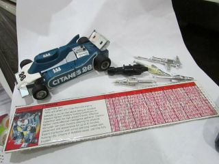 Hasbro Vtg 1984 Transformers G1 Autobot Car Mirage 100 Complete & Tech Card
