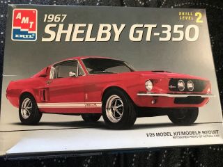 Amt 1/25 Scale Mustang Shelby Gt - 350 Open