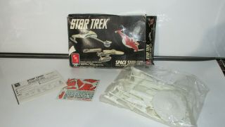 1989 Star Trek Space Ship Set Model Kit Amt 6677