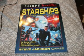 Gurps Traveller: Starships Star Ships - Steve Jackson Games