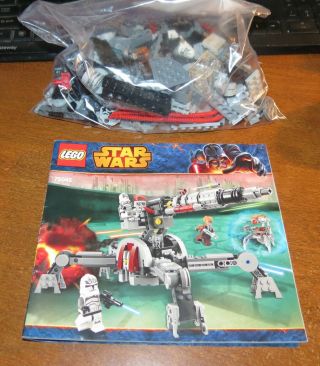 Lego Star Wars Republic Av - 7 Anti - Vehicle Cannon (75045) - 100 Complete