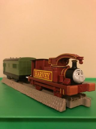 Thomas Train Tomy Trackmaster Harvey And Motorized Coach