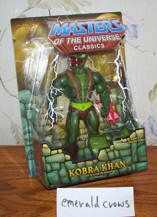 Masters Of The Universe Classics Kobra Khan Mosc With Mailer Mattel