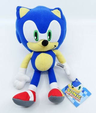 Sonic The Hedgehog Plush Stuffed Animal Toy 12 " With Tag