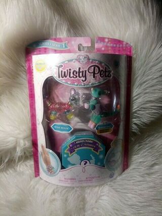 Twisty Petz 1pack.  Series 1 Pixie Mouse,  1 Radiant Roo & 1 Hidden