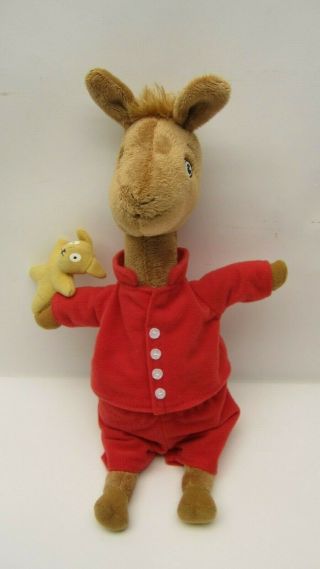 Llama Llama In Red Pajamas Holding Teddy Bear Bedtime Story 13 " Stuffed Plush