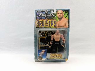 Wcw World Championship Wrestling Bruisers Goldberg Action Figure Toy Biz 1999
