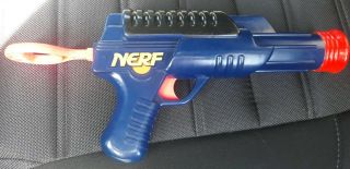 Vintage Rare 1993 Kenner Tonka Nerf Gun Pistol Single Shot Sharpshooter Blaster