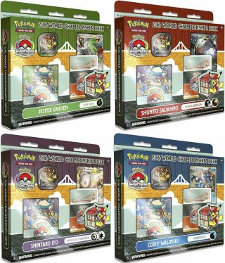 Pokemon Tcg: 2016 World Championship Deck Set Of All 4 Champion Decks