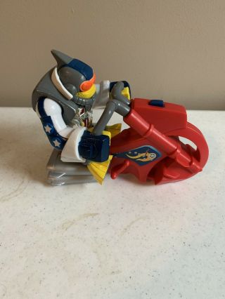 Fisher Price Planet Hero Action Figure With Vehicle