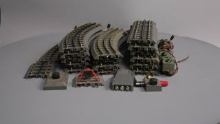 Mth O Realtrax Track Sections: 10 In Straight,  O - 31 Curve,  Bumper,  Switch [26]