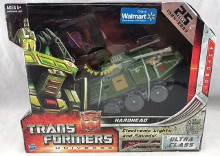 Transformers Universe Classics Hardhead Walmart Exclusive Misb 25th Anniversary