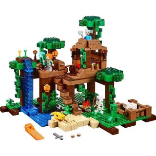 Lego Minecraft The Jungle Tree House 21125 In Euc W/ All 3 Instruction Booklets