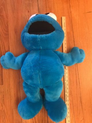 1996 Cookie Monster Tyco Sesame Street Plush Toy Stuffed Animal 26 " Large Giant