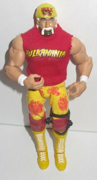 Wwe Custom Hollywood Hulk Hogan Mattel Elite Action Figure Wrestling Rules