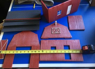 G Scale Scenery Building Red Barn Pola Piko Or Similar For Lgb