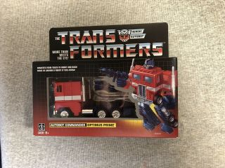 Transformers Optimus Prime G1 Walmart Exclusive Autobots Reissue