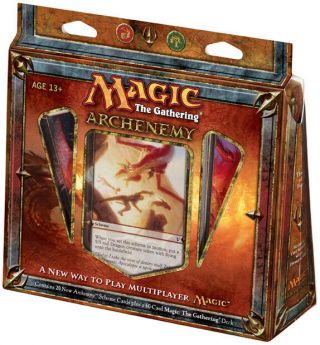 Mtg - Archenemy: Scorch The World With Dragonfire (unsealed)