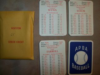 1965r Apba Baseball Cards With Master Game Symbols Complete - 1993 Printing