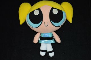 Cartoon Network Powerpuff Girls Bubbles Plush Stuffed Doll 9 "