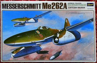 Hasegawa 1/32 Messerschmitt Me262a S14 / Kit Started All Is There / No Decals